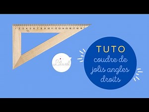Sewing for beginners - perfectly straight angles!