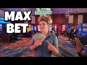 2 Hours of MAX Betting Slot Machines in Las Vegas!