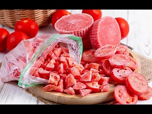 Homemade Frozen Tomatoes (Tamatar) By Zaikay