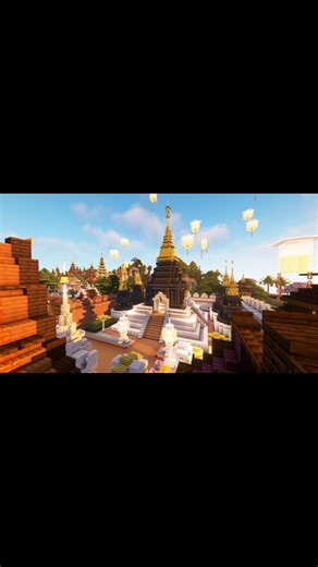 Minecraft แมพประเทศไทยจาก เซิร์ฟเวอร์ Siamcraft 🇹🇭 เชิญออเจ้ามาสัมผัสกลิ่นอายแบบภาคเหนือผ่านแมพที่เรียกว่า "The land of Srilanna" 🍂 แมพที่ผสมผสานเอกลักษณ์ความเป็นไทยเข้ากับ วัฒนธรรมภาคเหนือแบบ (ล้านนา) 🌳 โดยประกอบด้วยวัดหมื่นล้าน ซึ่งได้รับแรงบันดาลใจมาจากวัดเจดีย์หลวงวรวิหาร อีกทั้งวังศรีล้านนา ได้รับแรงบันดาลใจจาก โรงแรมดาราเทวีเชียงใหม่ และวัดพระธาตุดอยสุเทพราชวรวิหาร (ทีมงานได้นำต้นแบบโบสถ์และเจดีย์ฉบับ Minecraft จาก _CountlesS นำมาดัดแปลงโดยได้รับอนุญาตจากเจ้าของผลงานเป็นที่เรียบร้อยแล้