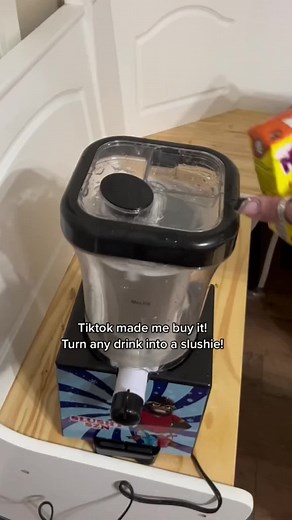 Transform Any Drink into a Slushie with This Must-Have Slushy Maker!