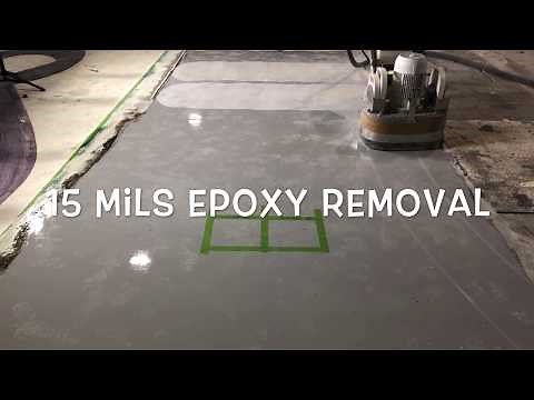 How to Remove Epoxy Coating From Concrete Floor with Precision | PREP/MASTER 2807