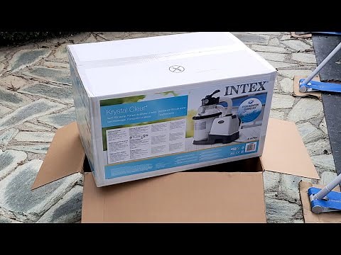 Intex 26644 Pompa a Sabbia - 4.500 l/h - Time Lapse Montaggio