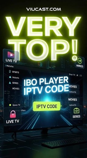 IBO PLAYER IPTV CODE 2026 ⚡ WORKING NOW | Live TV on Smart TV & Firestick