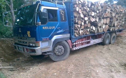 三菱FV419平板卡车