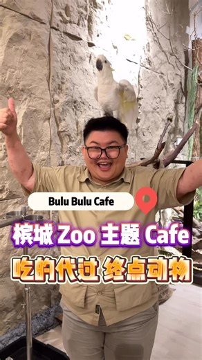 🐾槟城又有新打卡点啦！ 动物园主题【Bulu Bulu Café】爆红🔥 可爱造景＋超疗愈氛围～ 来这边喝咖啡像进小动物乐园☕️ #槟城老王 #PenangCafe #BuluBuluCafe #槟城探店 #动物园主题咖啡馆 | 槟城老王 Lao Wang