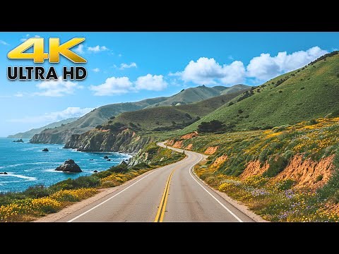 Los Angeles to San Francisco - Highway 101 Scenic Road Trip Drive 4K California