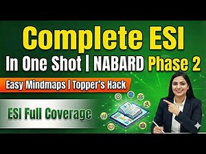 NABARD Grade A Phase II 2025 | Complete ESI in One Shot 🚀