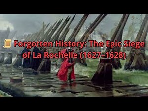 📜 Forgotten History: The Epic Siege of La Rochelle (1627–1628)