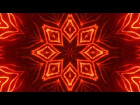 Orange Kaleidoscope Seamless Loop 🧡 15M mins Hypnotic Visual
