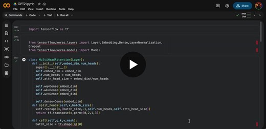Building Transformer Model from Scratch with TensorFlow and Keras | Darshan R posted on the topic | LinkedIn