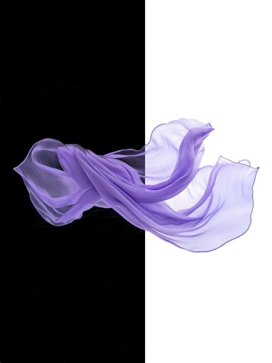 Photoshop 2026 - Tips for Removing and Changing the Background Color of Delicate Silk Fabric.