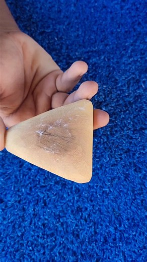 Testing triangular stones on water #test #idea
