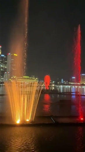 싱가폴 마리나베이 분수쇼~~