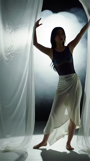 Whispers Through the Veil: Ethereal Dance Performance