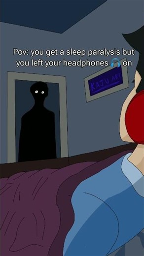 sleep paralysis gone wrong ☠️