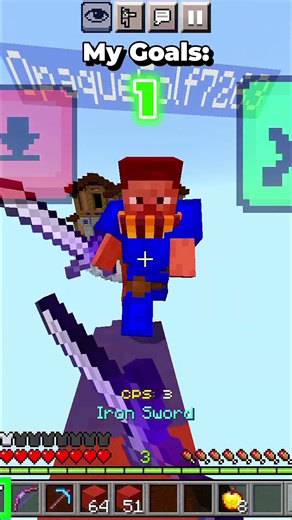 TROLLING BEST FRIEND IN BRIDGE DUELS! #minecraft #bedwars #zeqa #minecraftgameplay