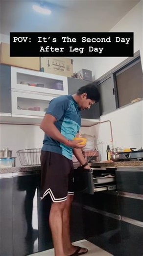 When It’s Second Day Of Your Leg Day #youtubeshorts #shortsvideo #shorts