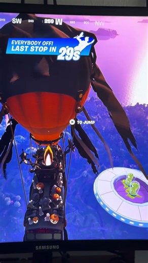 Fortnite Simpsons Alien Crossover #fortnite #ps5 #ps5gameplay #fortniteshorts #fortniteclips