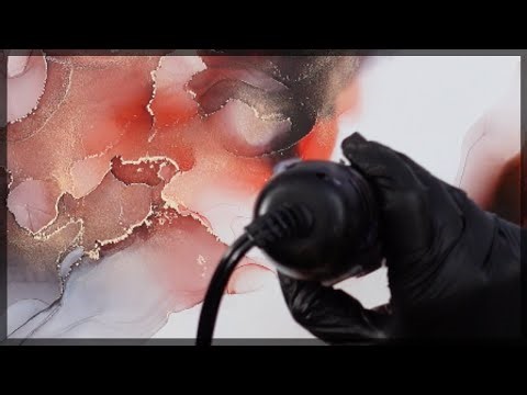 Soothing Fluid Art for Relaxation | Abstract Alcohol Ink Painting