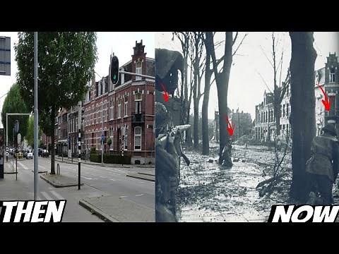 WWII Then and Now: Mind-Blowing Photo Comparisons That Reveal the True Cost of War 🌍📸