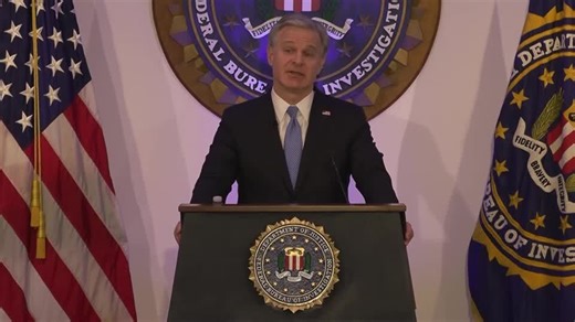 FBI Director Chris Wray to resign following Trump nomination of Patel