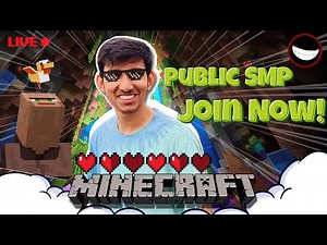 After Long Time | Minecraft SMP Server Live 🔥 | Survival, PvP & Chill Open World Gameplay