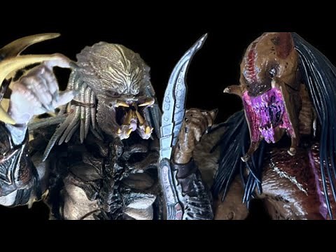 【Stop Motion】FERAL PREDATOR VS ALPHA PREDATOR COMPLETE【NECA】