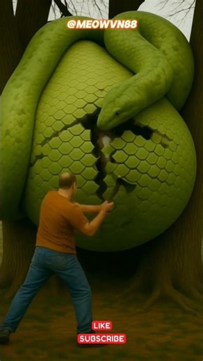 Rescue Horse from Giant Python Log | Incredible Animal Rescue Mission #animation #shorts #animallove