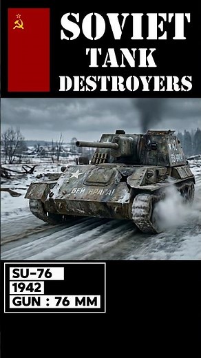 Soviet Tank Destroyers Evolution (1942-2005) #evolution #tanks #history