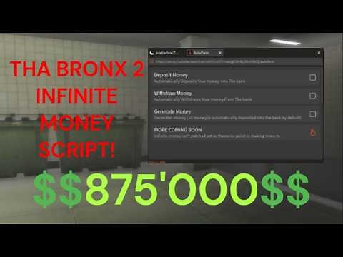 THA BRONX 2 NEW SCRIPT | INF MONEY, KILL ALL, FLY, GODMODE, ETC