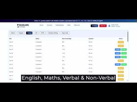 Explore the Smartest 11+ Learning Platform in 25 Seconds | All About 11+ exam prep