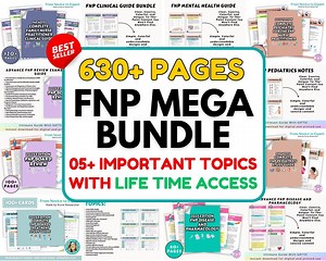 FNP Mega Bundle, FNP Disease and Pharmacology, Pediatric NP Clinical, Fnp Pharmacology Review Study, Fnp Exam Review, Fnp Notes - Etsy