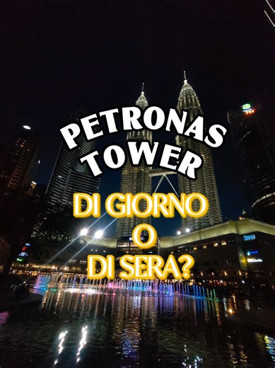 Petronas tower: meglio di giorno o di sera? Io non ho dubbi! #petronas #kualalumpur #malaysia #visitkualalumpur Petronas Tower Kuala Lumpur Petronas Tower by night Visit Kuala Lumpur