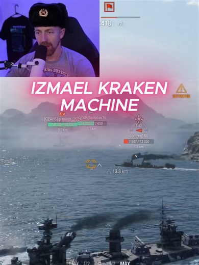 Izmail Kraken Unleashed: 5 Kills in World of Warships