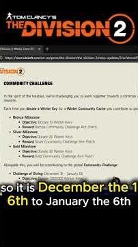 New COMMUNITY CHALLENGE available ONLY from Dec.16 to Jan.6