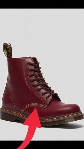How to Spot Fake Dr. Martens 1460 Boots: Stitching Comparison