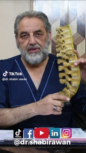 1 kg overnight put 10kg load on lower back resulting in bak pain and sciatica explained by Dr Shabir Awan FRCS #foryou #goviral #drshabirawan #backpain #obesity #sciatica