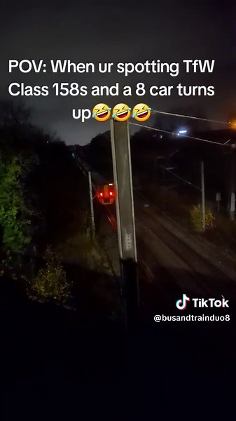 Rare 8-Car Transport for Wales Class 158 Spotted