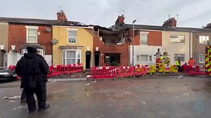 Video shows moment a suspected gas explosion destroys house in East Yorkshire