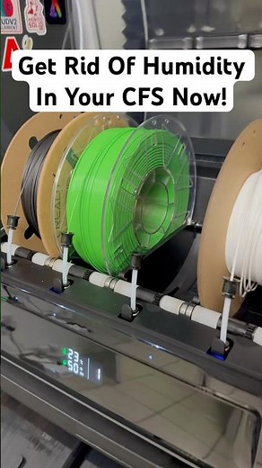 Controlling Humidity On The CFS Is Easy! #3dprinterupgrade #3dprinter #3dprinting