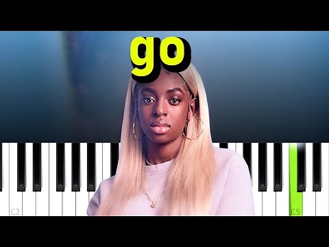 Cat Burns - Go (Piano tutorial)
