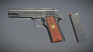 Colt Government Model 1911 "Pre-Series 70" - Download Free 3D model by 8sianDude (@haoliu95)