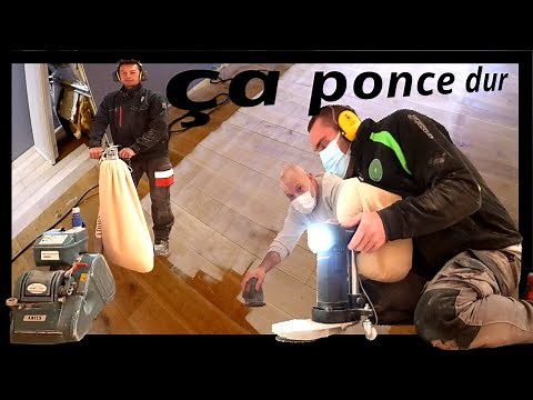 Comment poncer et vitrifier du parquet
