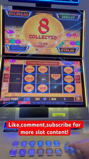 LIGHTNING LINK slot machine! Happy Lantern hit! #slot #casino #gambling #slots