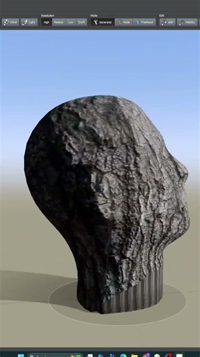 How to Import Custom Mesh in Speed Tree | Vegetation & Foliage | Speed Tree #3d #speedtree #shorts