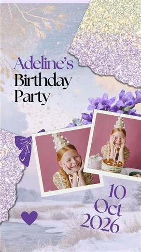 v-13 Buy Link-https://www.etsy.com/in-en/listing/4475027607/kids-birthday-video-invitation-animated