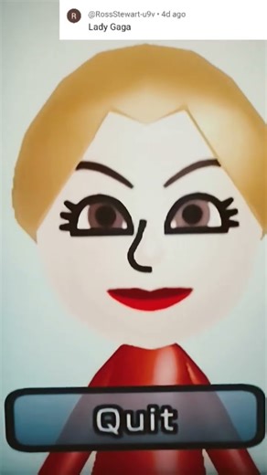 Making a Mii every day! (pt.65) #Mii #Wii #Nintendo #NintendoWii #LadyGaga #Singer #Music #Song