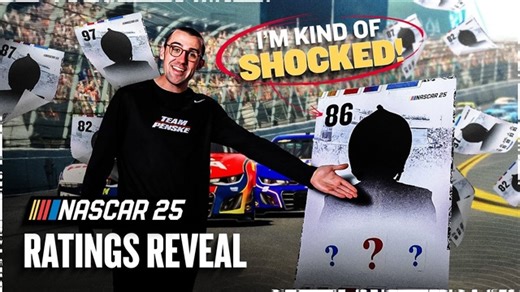 Drivers Guess NASCAR 25 Ratings | Blaney, Hocevar, Chastain & More - NASCAR Cup Videos