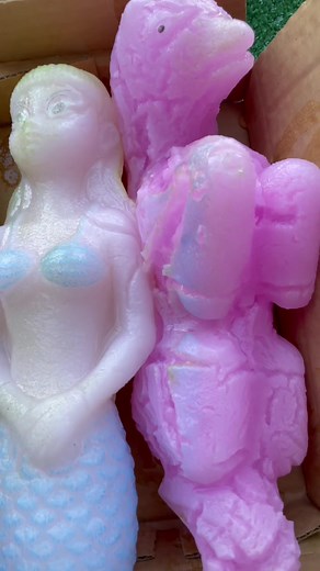 I’ve completely forgotten my toys soaked in water… they’are huge and disgusting🤢🤮 #gross #toys #growinwater #eggsurprise #mermaid #unicorn #fyp
